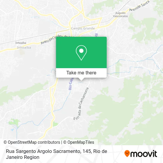Rua Sargento Argolo Sacramento, 145 map