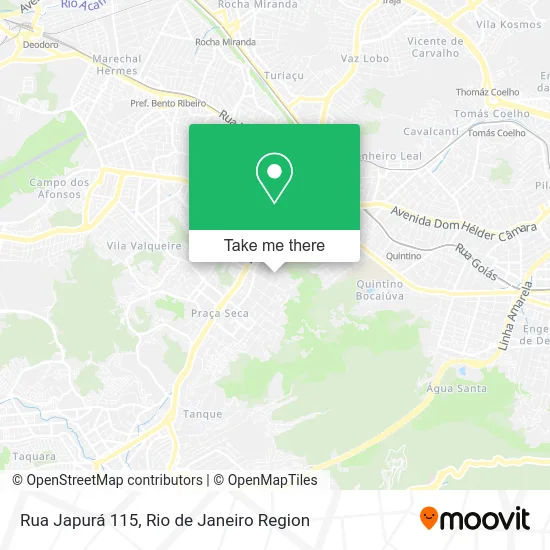 Rua Japurá 115 map