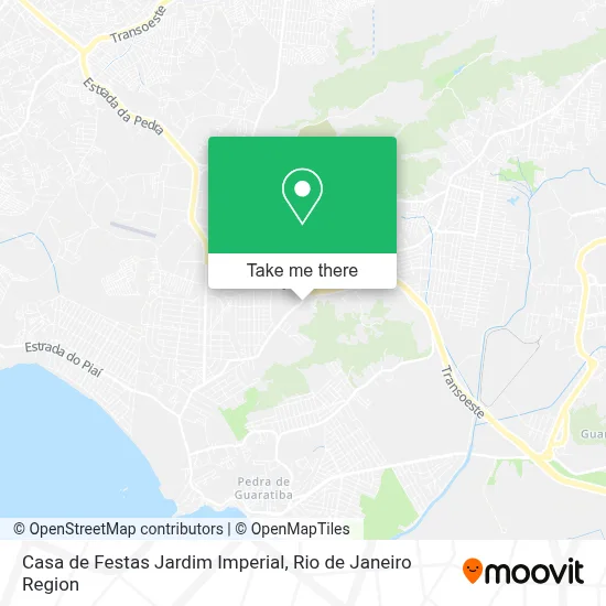 Casa de Festas Jardim Imperial map