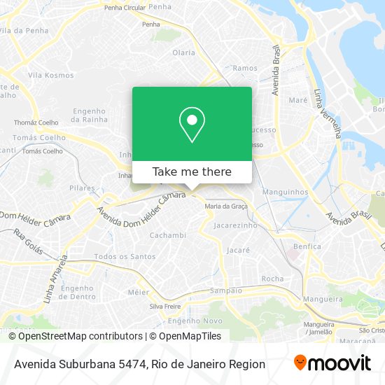 Mapa Avenida Suburbana 5474