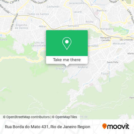 Rua Borda do Mato 431 map