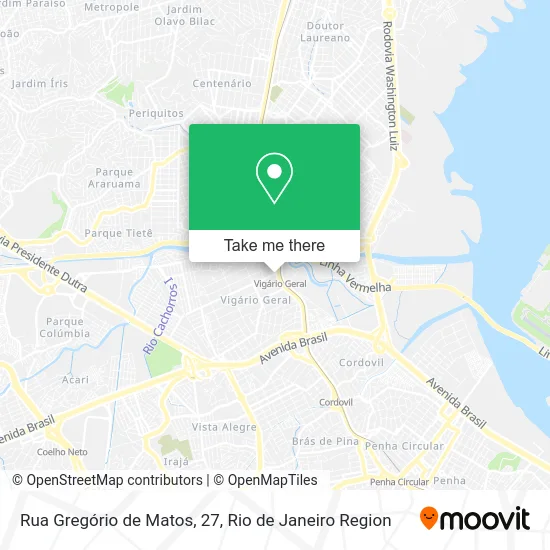 Rua Gregório de Matos, 27 map