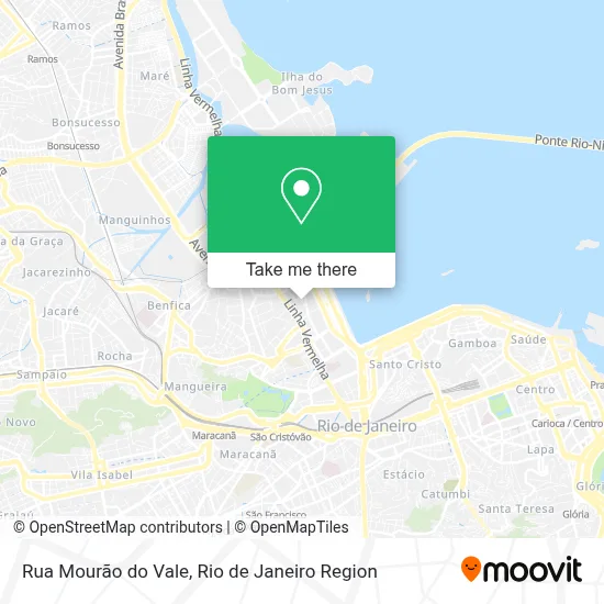 Rua Mourão do Vale map