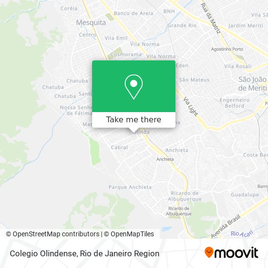 Colegio Olindense map