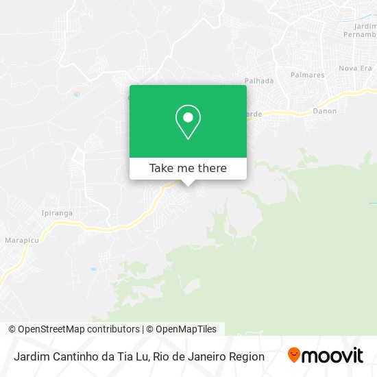 Jardim Cantinho da Tia Lu map