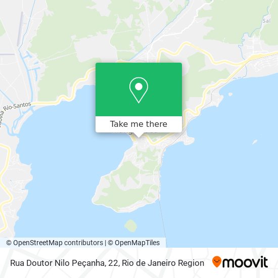 Mapa Rua Doutor Nilo Peçanha, 22