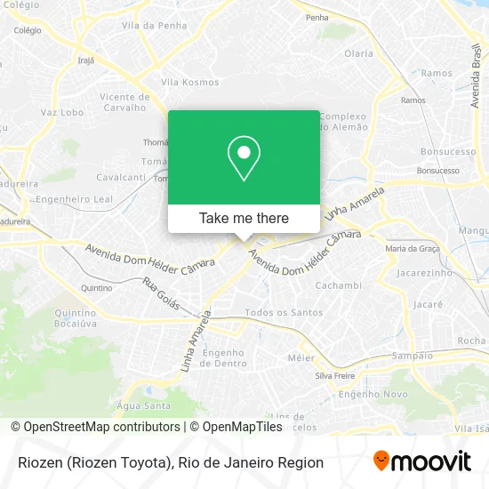 Riozen (Riozen Toyota) map