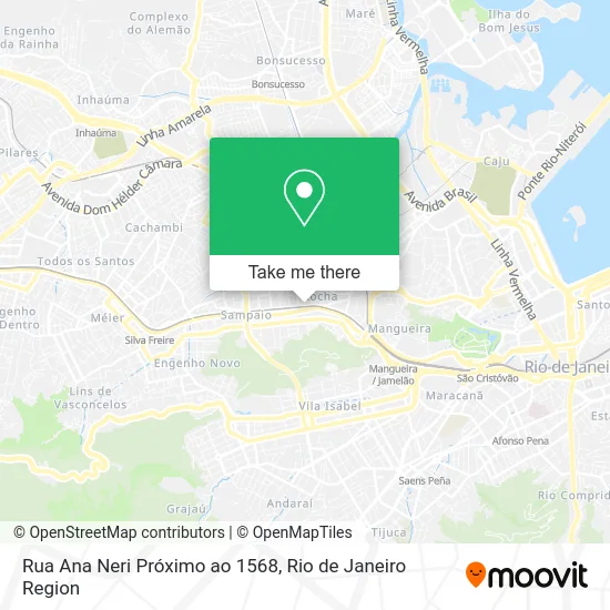 Rua Ana Neri Próximo ao 1568 map
