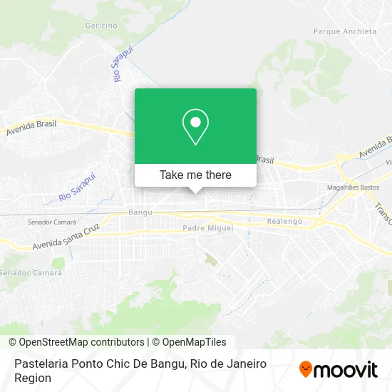 Pastelaria Ponto Chic De Bangu map