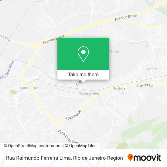 Rua Raimundo Ferreira Lima map