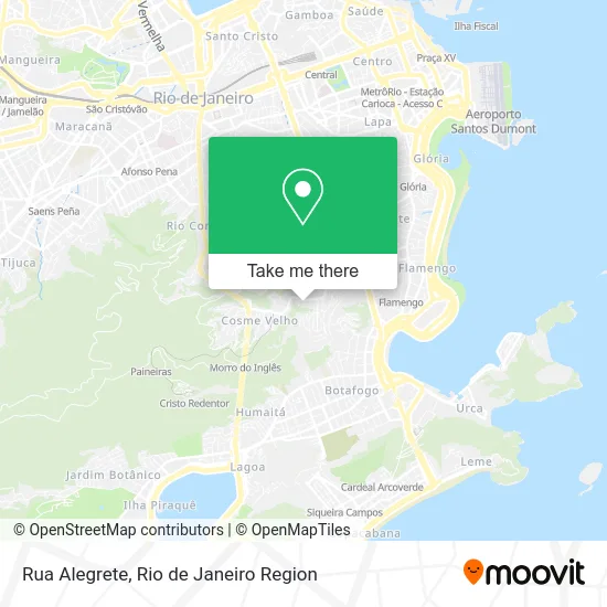 Rua Alegrete map