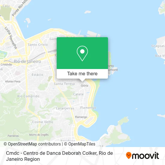 Cmdc - Centro de Danca Deborah Colker map