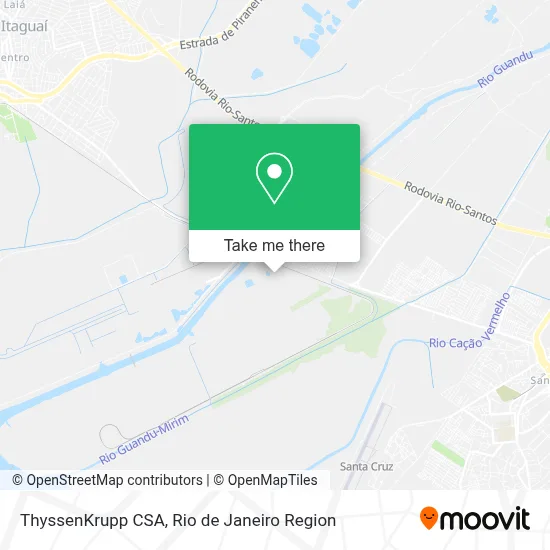 ThyssenKrupp CSA map