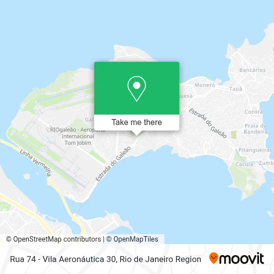 Rua 74 - Vila Aeronáutica 30 map