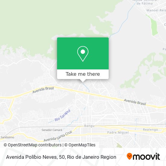 Avenida Políbio Neves, 50 map