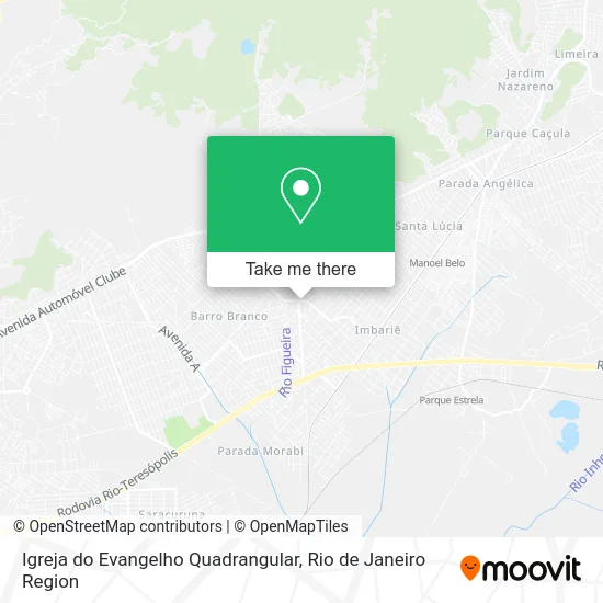 Igreja do Evangelho Quadrangular map