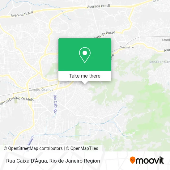 Rua Caixa D'Água map