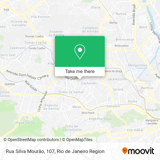 Rua Silva Mourão, 107 map