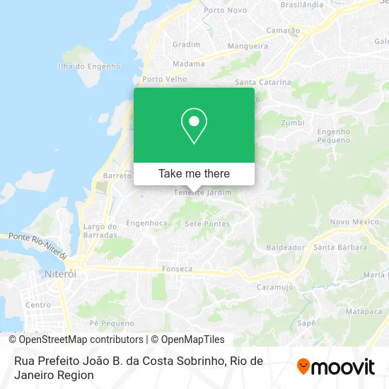 Rua Prefeito João B. da Costa Sobrinho map