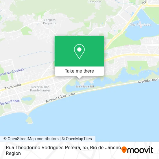 Rua Theodorino Rodrigues Pereira, 55 map