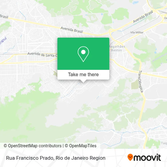 Rua Francisco Prado map