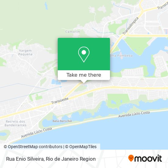 Mapa Rua Enio Silveira