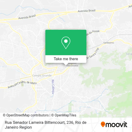 Rua Senador Lameira Bittencourt, 236 map