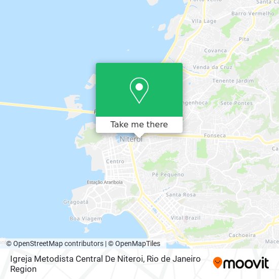Igreja Metodista Central De Niteroi map