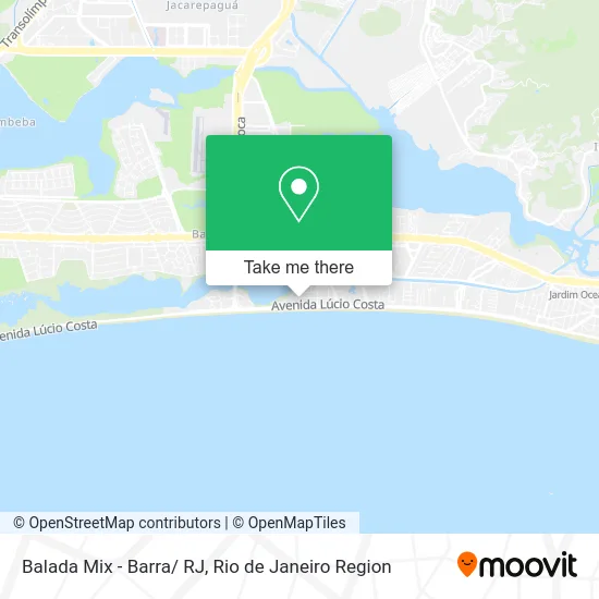 Balada Mix - Barra/ RJ map