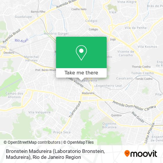 Bronstein Madureira (Laboratorio Bronstein, Madureira) map
