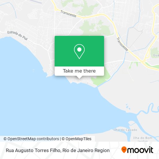 Mapa Rua Augusto Torres Filho