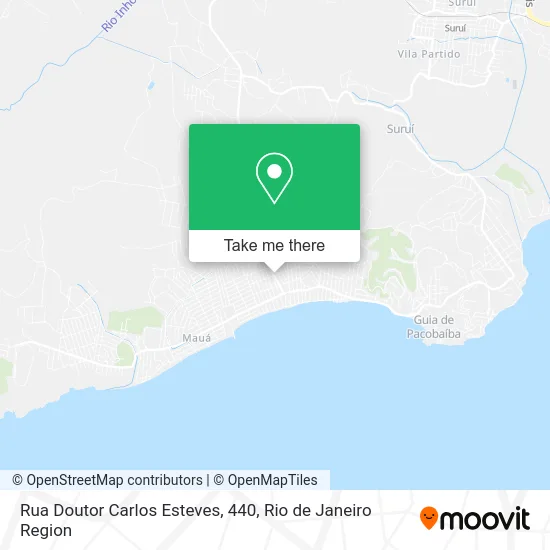 Rua Doutor Carlos Esteves, 440 map