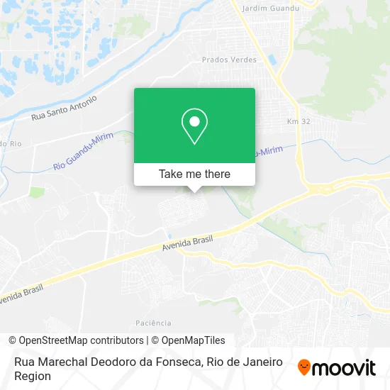 Rua Marechal Deodoro da Fonseca map