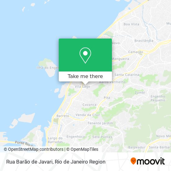 Rua Barão de Javari map