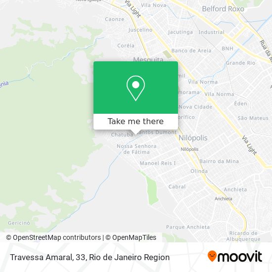 Travessa Amaral, 33 map