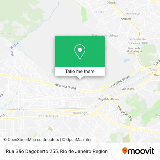 Rua São Dagoberto 255 map