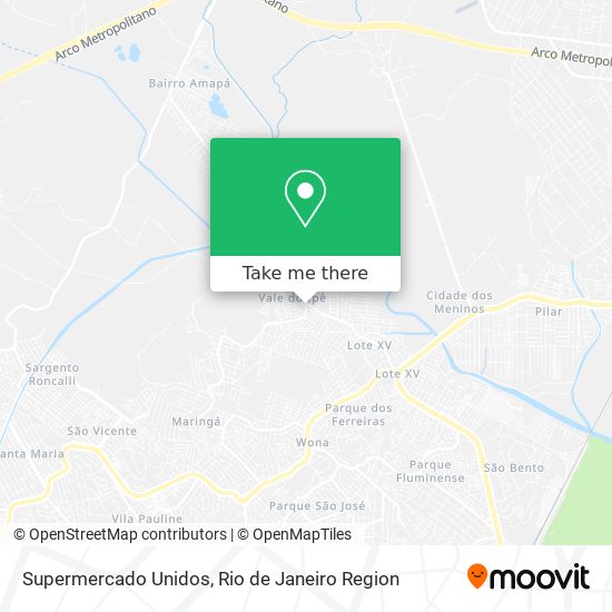 Mapa Supermercado Unidos