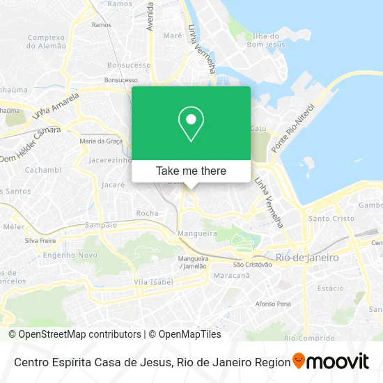 Centro Espírita Casa de Jesus map