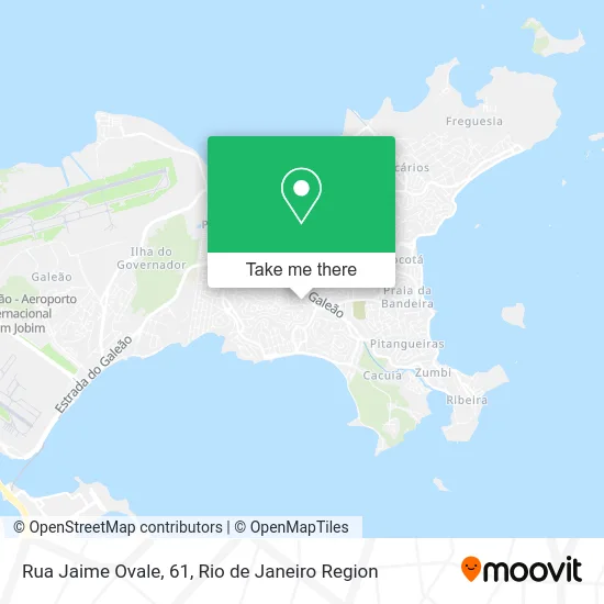 Rua Jaime Ovale, 61 map