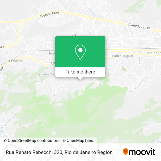Rua Renato Rebecchi 320 map