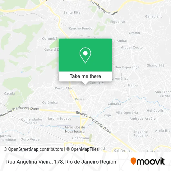 Rua Angelina Vieira, 178 map