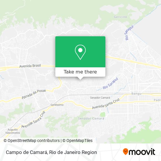 Campo de Camará map