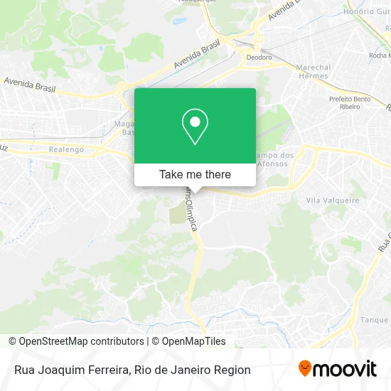Rua Joaquim Ferreira map