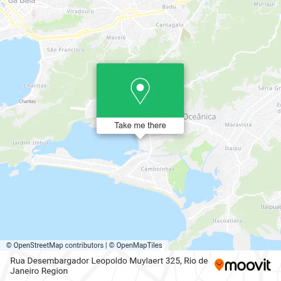 Rua Desembargador Leopoldo Muylaert 325 map