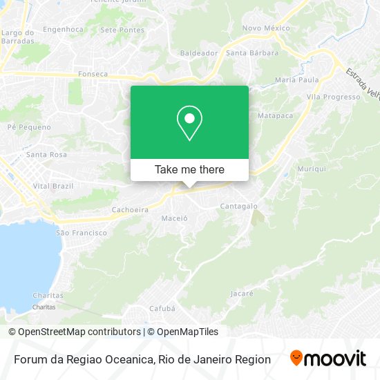 Forum da Regiao Oceanica map