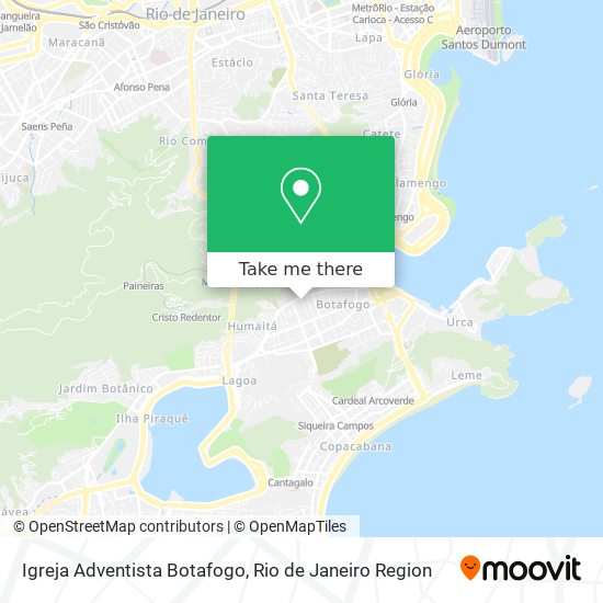 Igreja Adventista Botafogo map