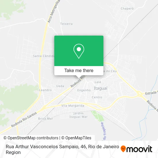 Rua Arthur Vasconcelos Sampaio, 46 map