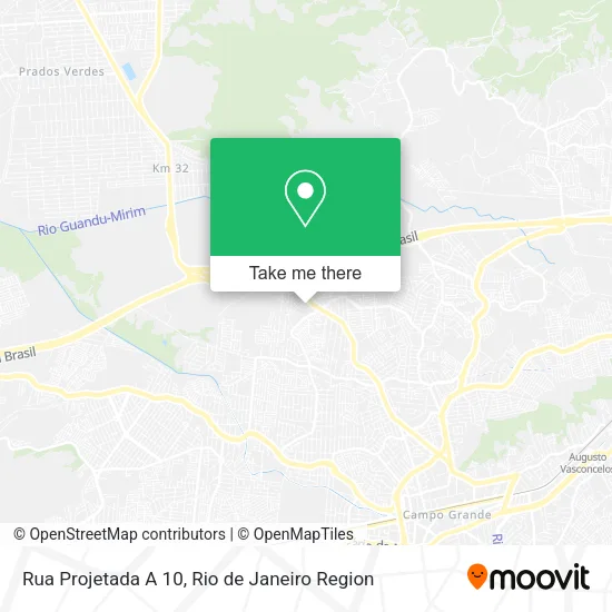 Rua Projetada A 10 map
