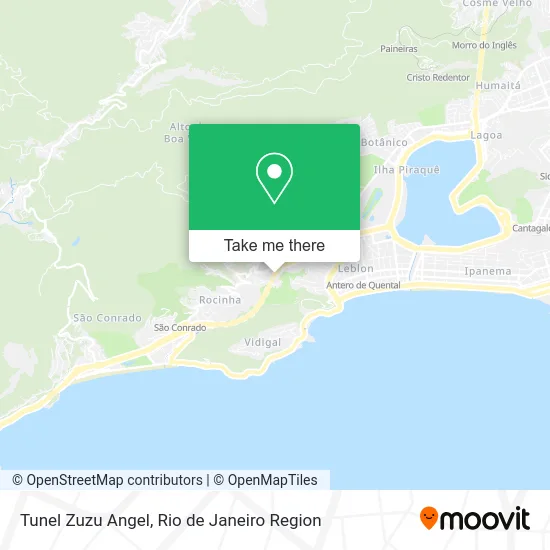 Tunel Zuzu Angel map