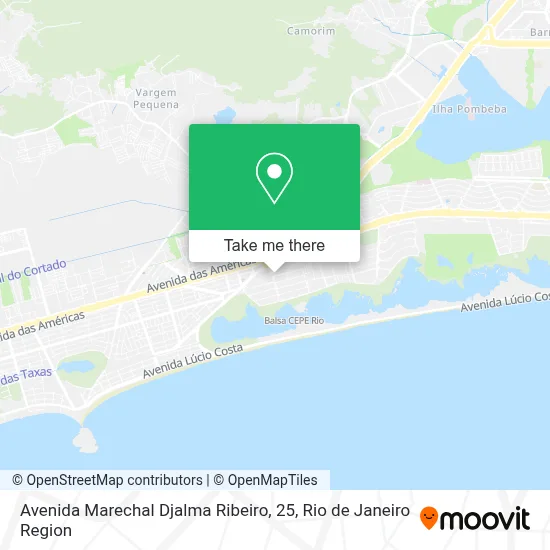 Avenida Marechal Djalma Ribeiro, 25 map
